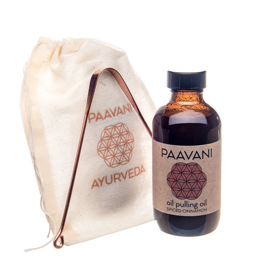 Cinnamon Oral Care Ritual | Ayurvedic Oil Pulling & Tongue Cleaning-0