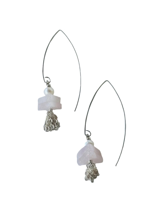 Pink Sails Earrings