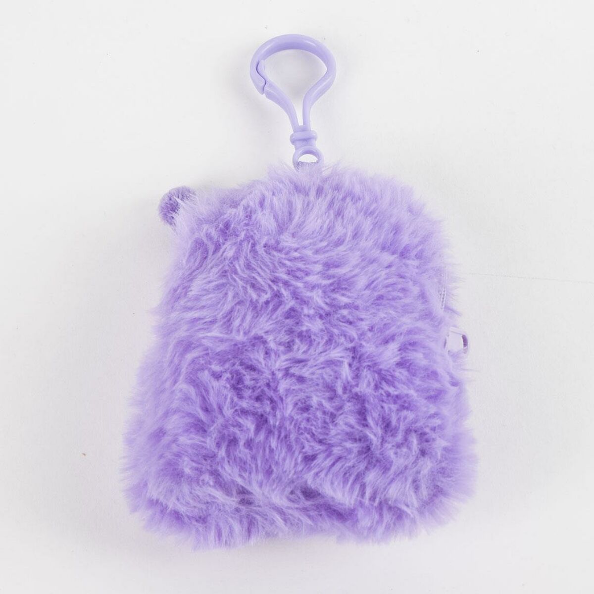 Purse Hello Kitty 9,5 x 11 x 3 cm-3 fuzzy purple lavender coin purse