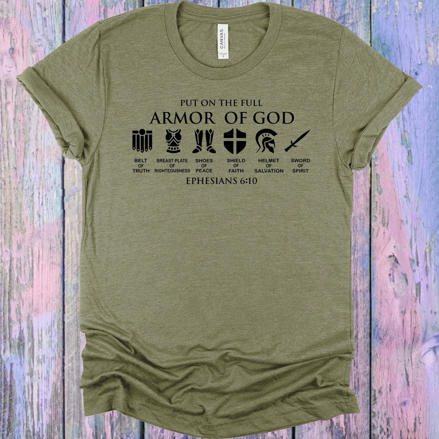 Put on the Full Armor of God Graphic Tee