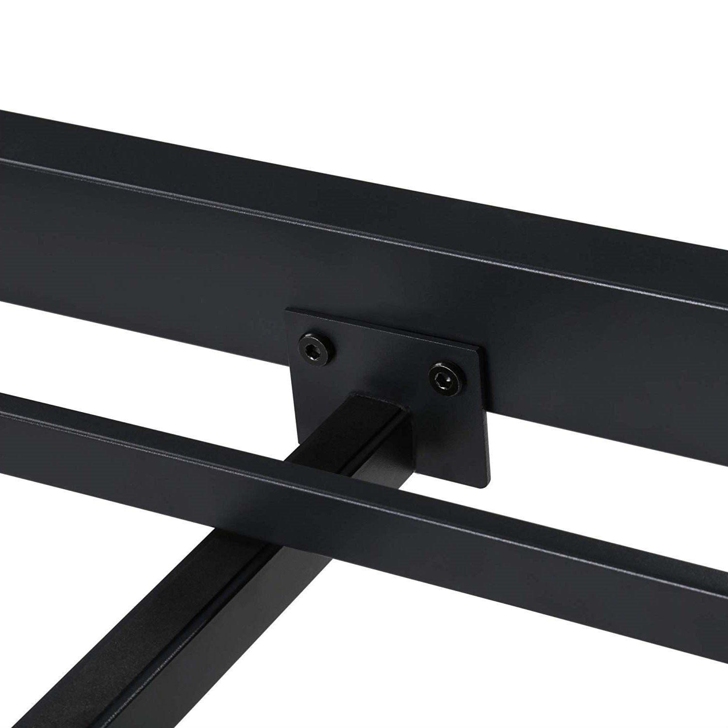 Queen size 16-inch High Heavy Duty Metal Platform Bed Frame-4