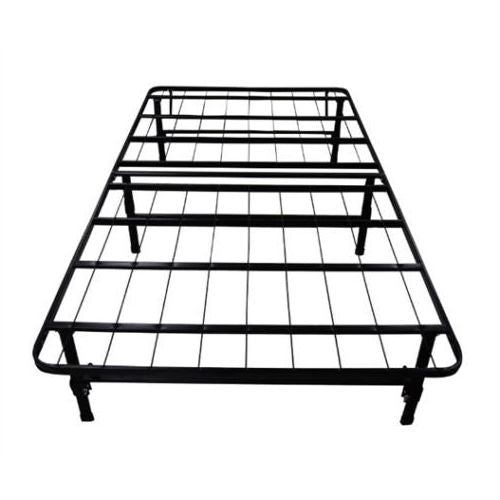 Queen size Black Metal Platform Bed Frame-1