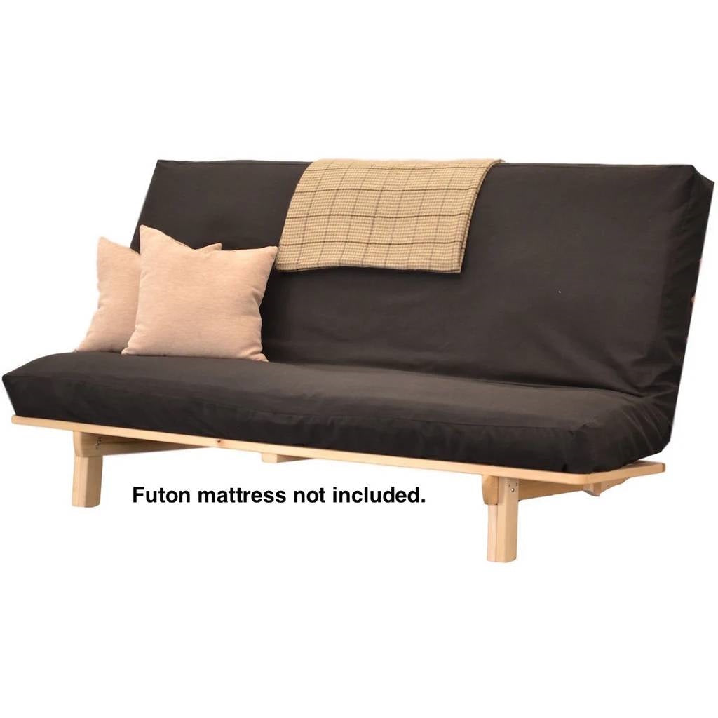 Queen size Solid Wood Futon Sofa Bed Frame - Made in the USA-4