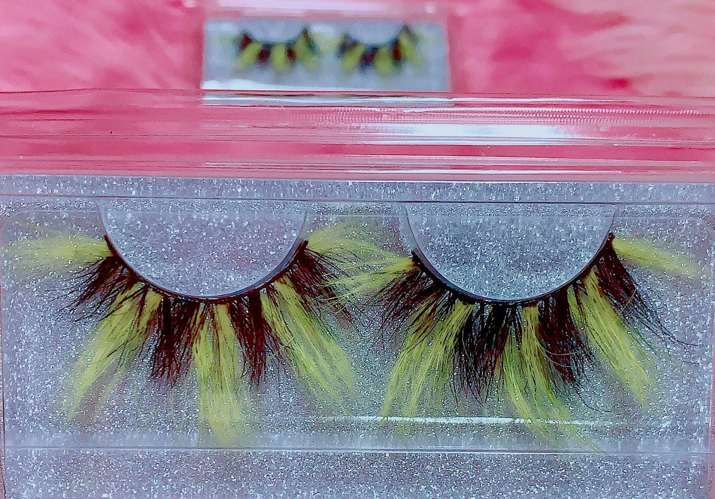 *Queen BEE-OTCH* (Black & Yellow) DOLLicious COLORBLAST Lashes!