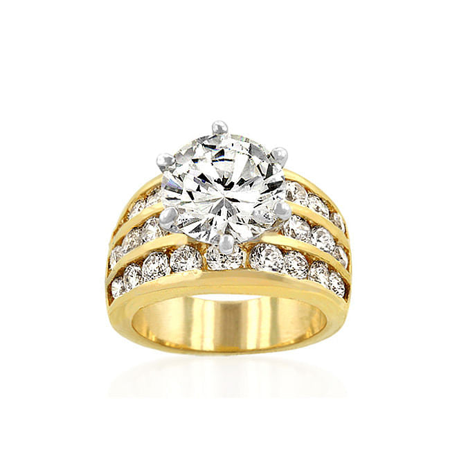 Classic Gold Engagement Ring
