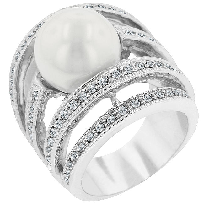 Right-Hand Pearl Ring-0