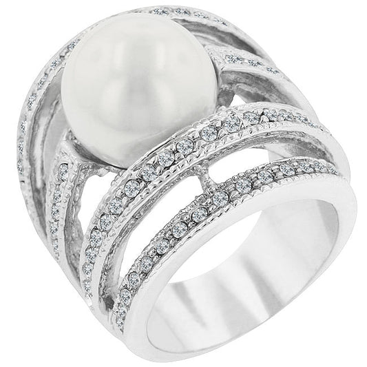 Right-Hand Pearl Ring-0