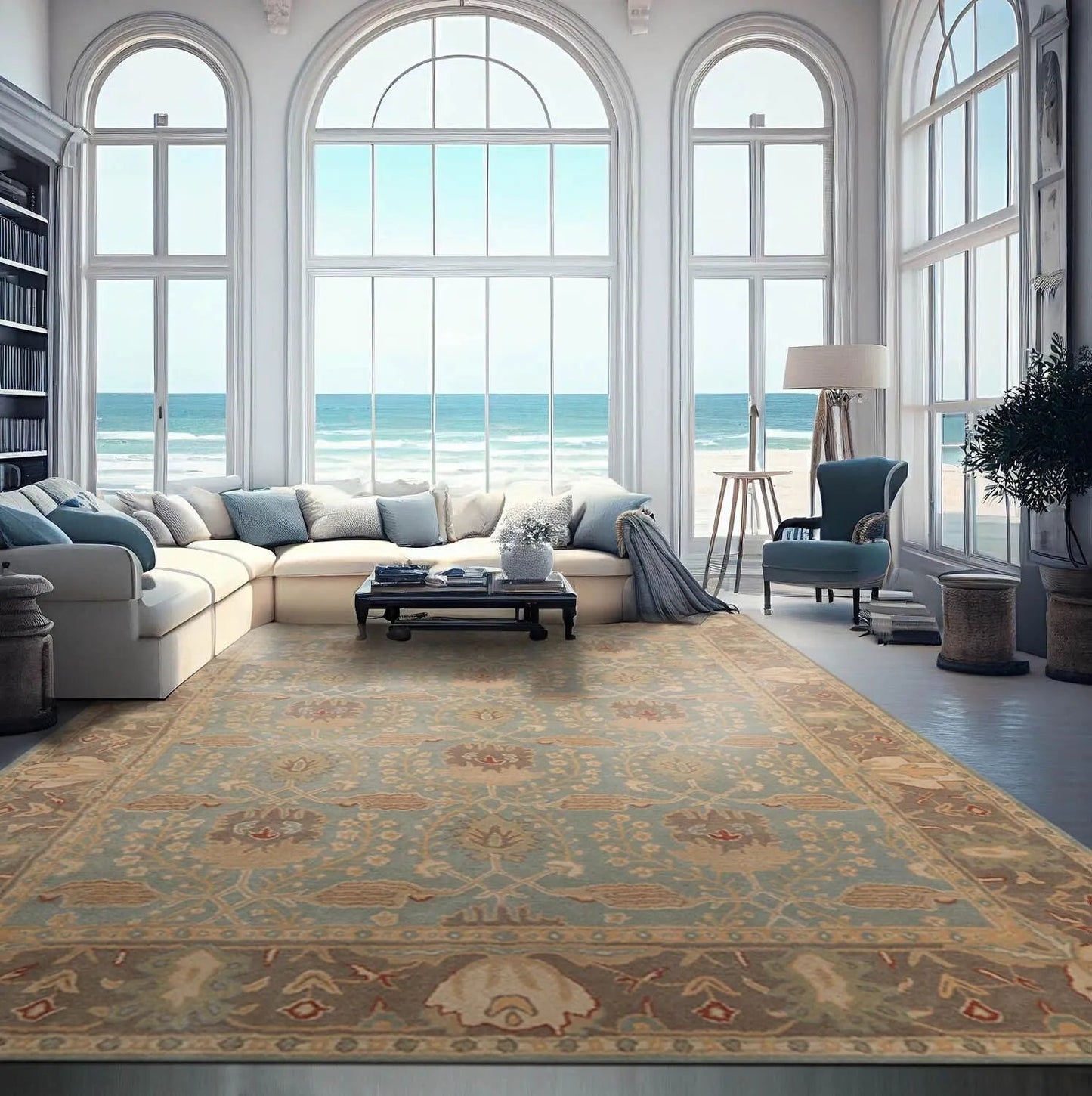 Handmade Multi Size  Wool Oriental Area Persian Rug-0