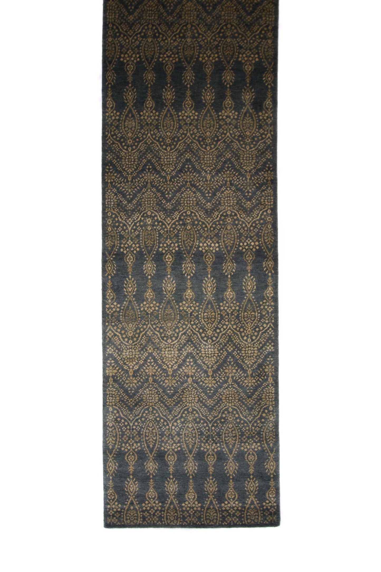 Arabesque Design Teal 10' Runner-0