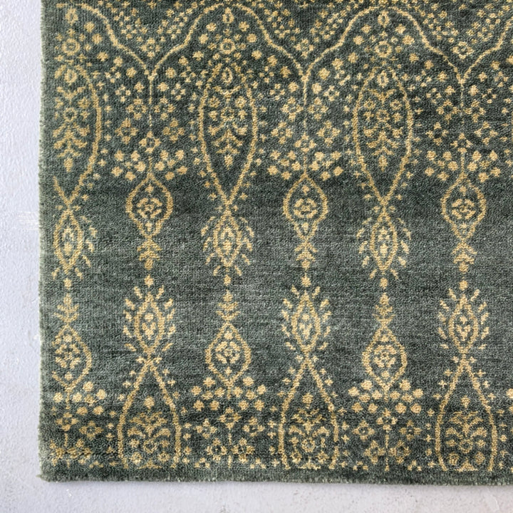 Arabesque Design Teal 10' Runner-3