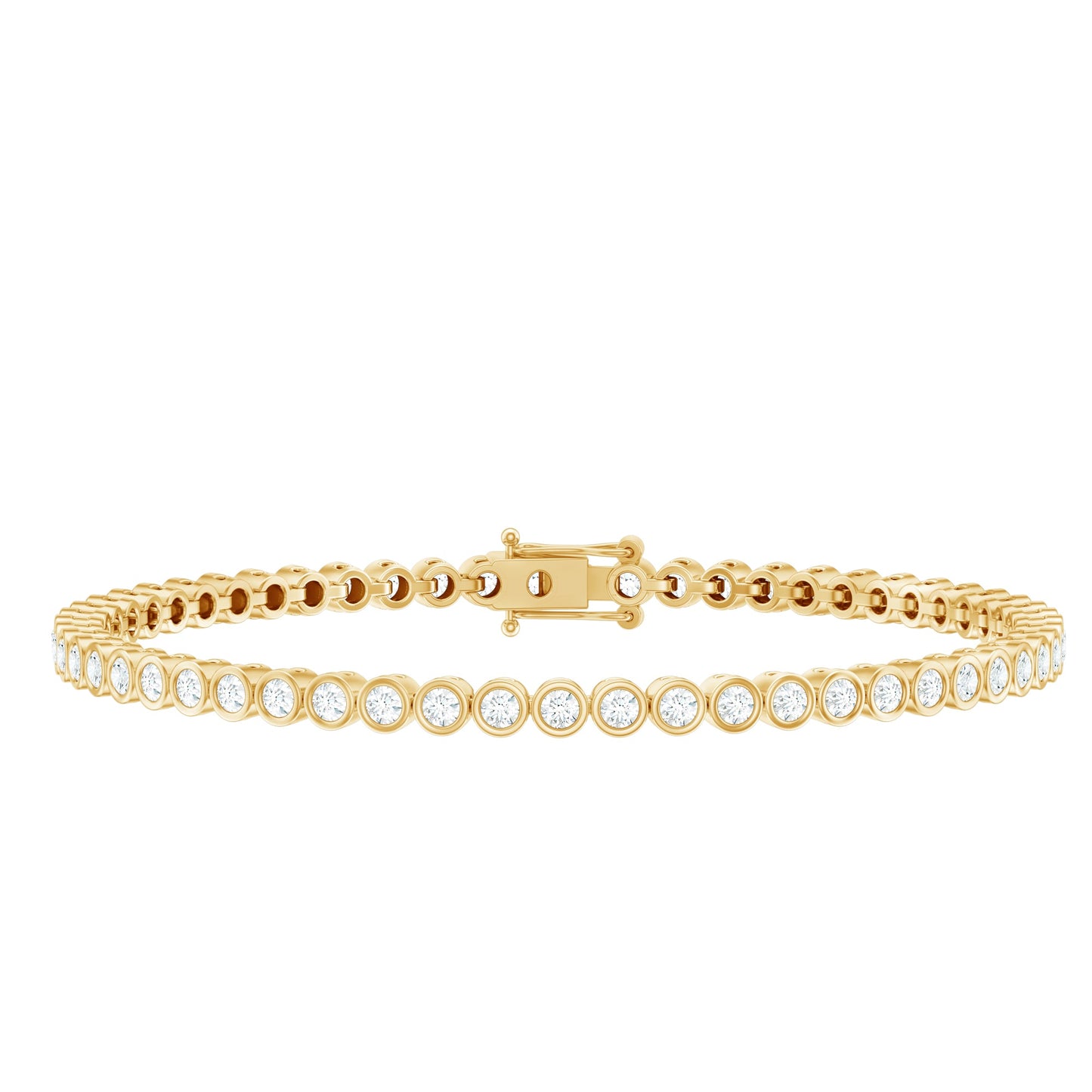 3.50 CT Moissanite Wedding Tennis Bracelet For Bride