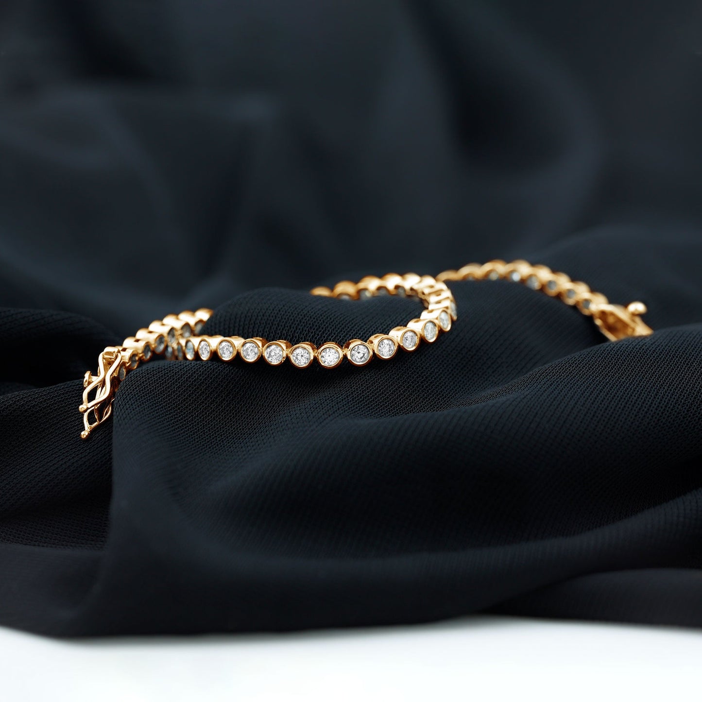 3.50 CT Moissanite Wedding Tennis Bracelet For Bride
