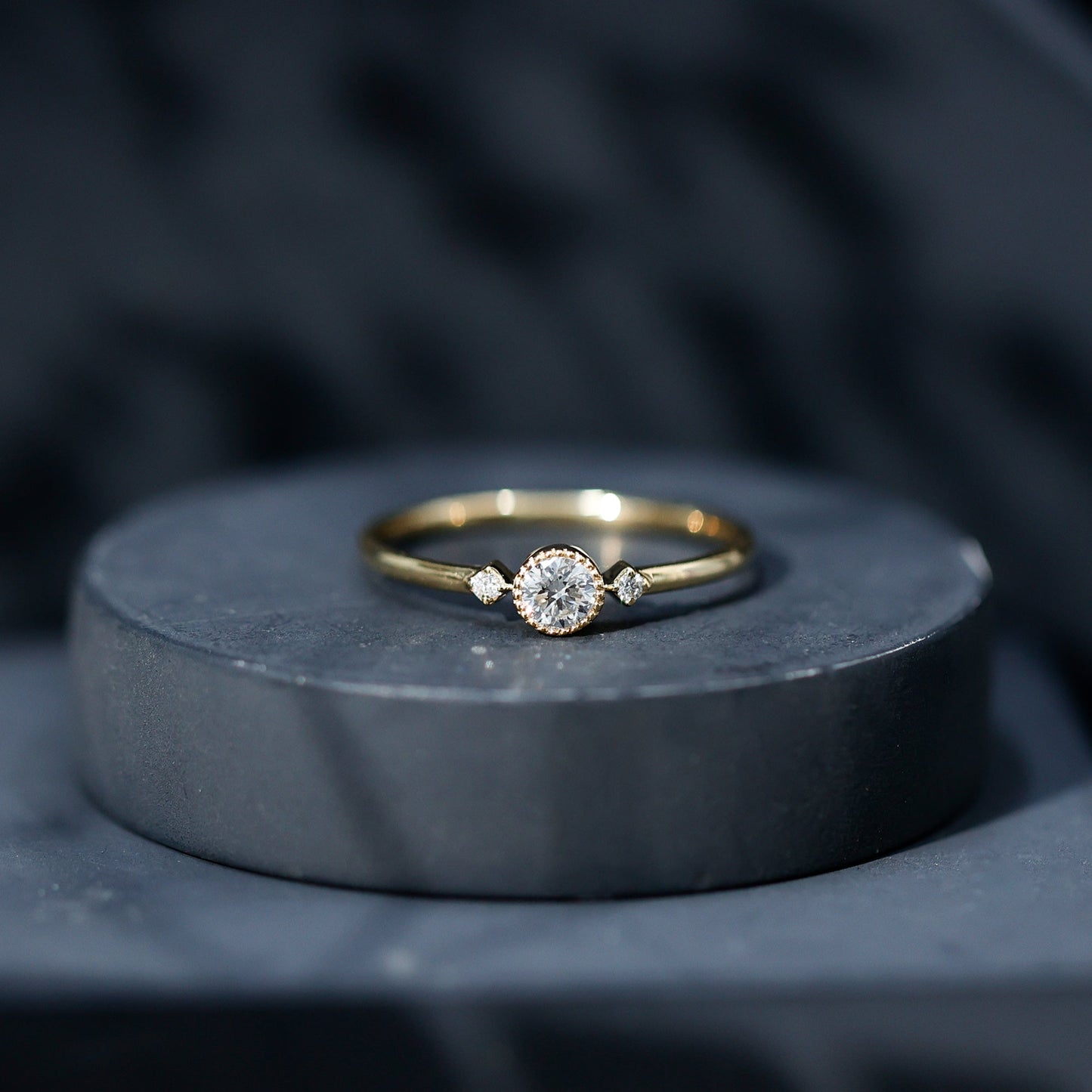 Certified Lab Grown Diamond Solitaire Promise Ring