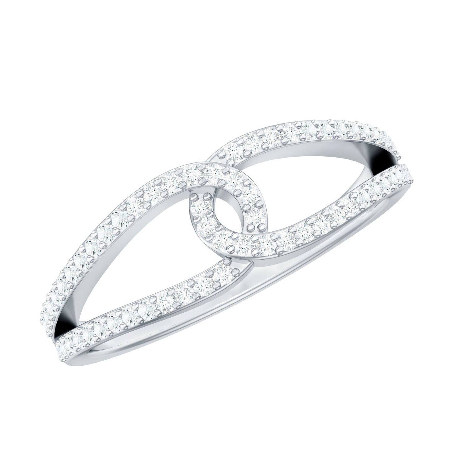 Certified Real Diamond Anniversary Ring for Women