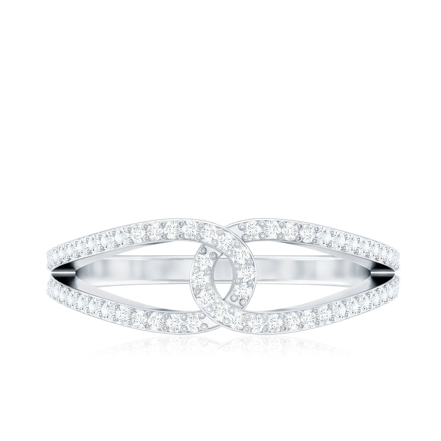 Certified Real Diamond Anniversary Ring for Women