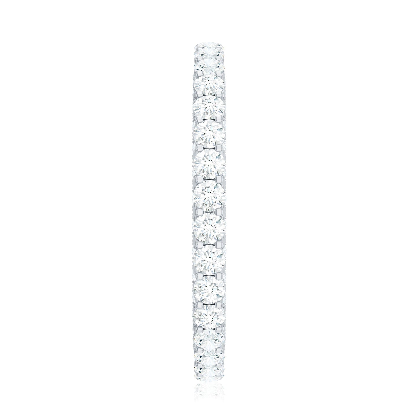Classic Zircon Full Eternity Band Ring