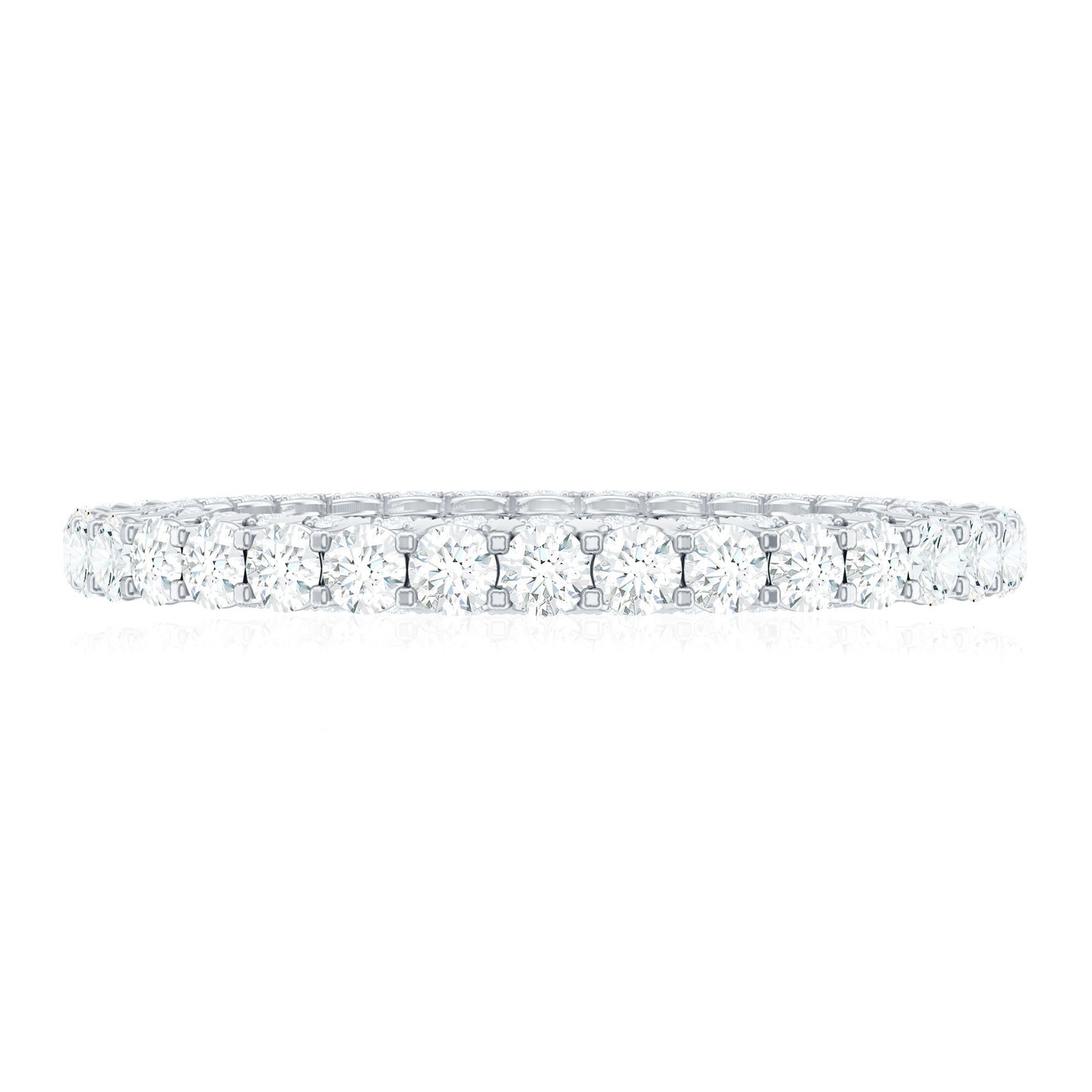 Classic Zircon Full Eternity Band Ring