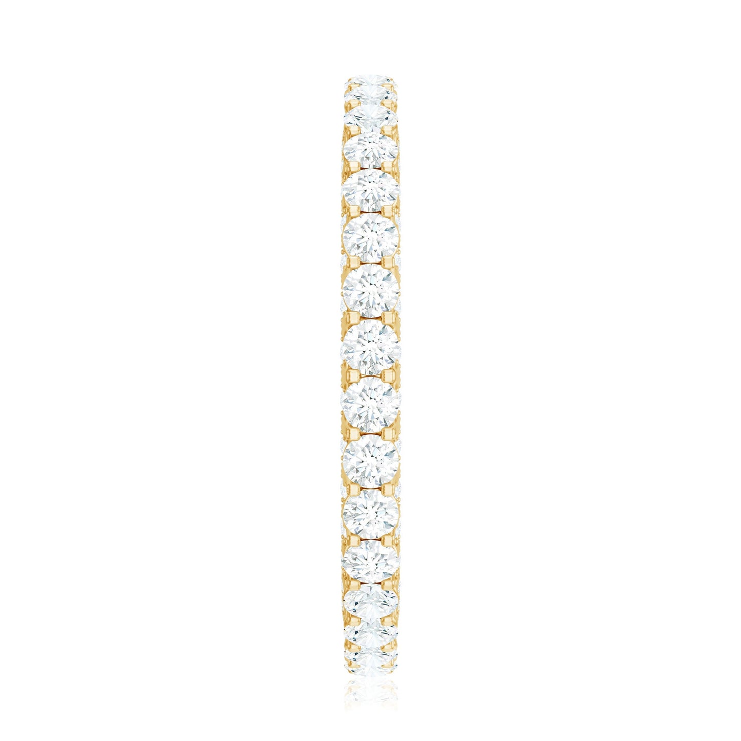 Classic Zircon Full Eternity Band Ring