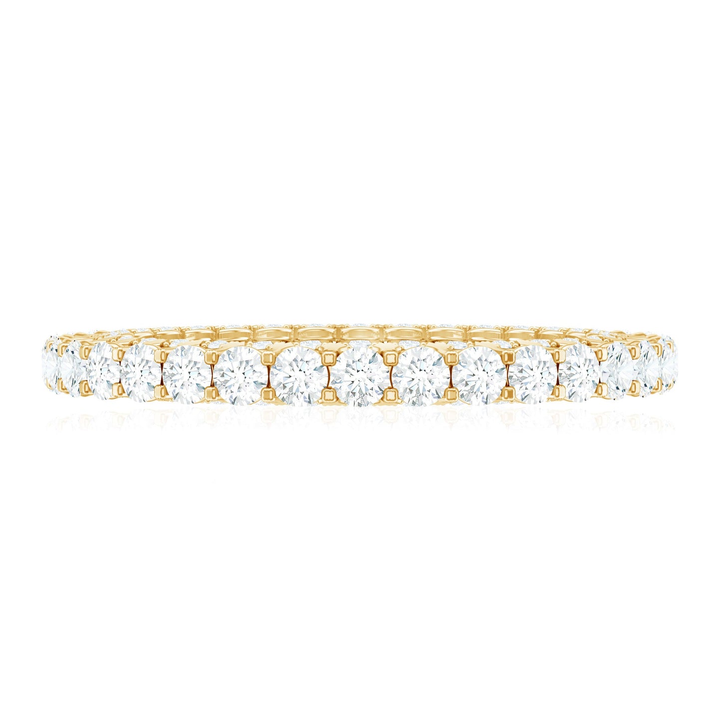 Classic Zircon Full Eternity Band Ring