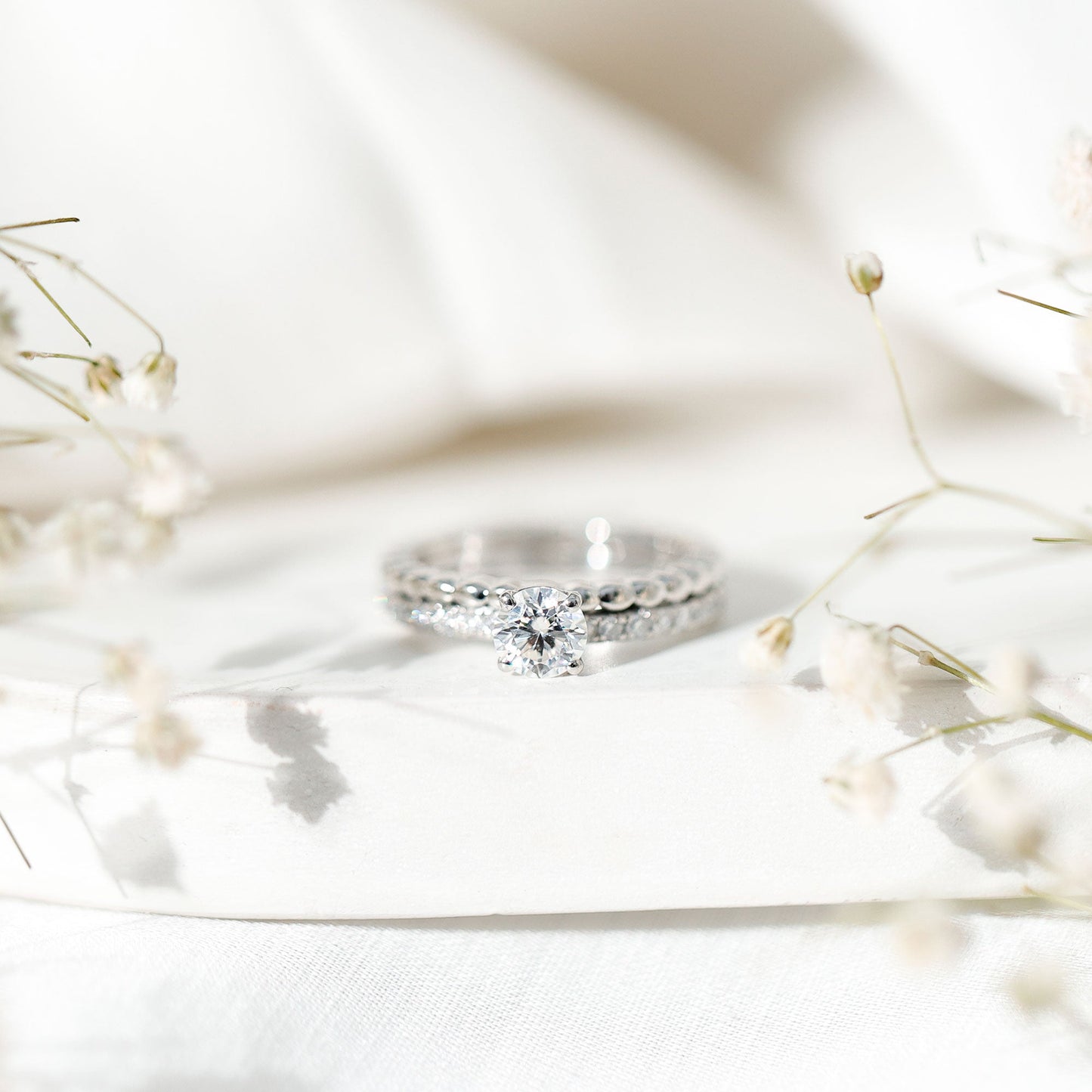 1.50 CT Certified Zircon Solitaire Engagement Ring