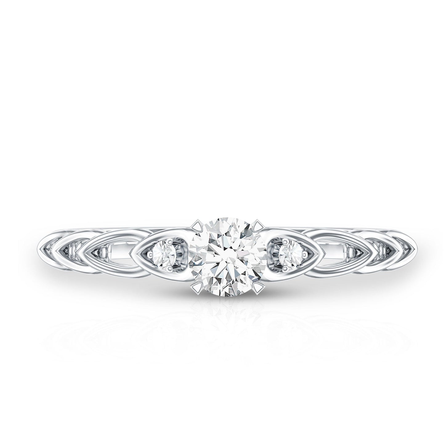 Real Diamond Minimal Promise Ring