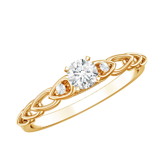 Real Diamond Minimal Promise Ring