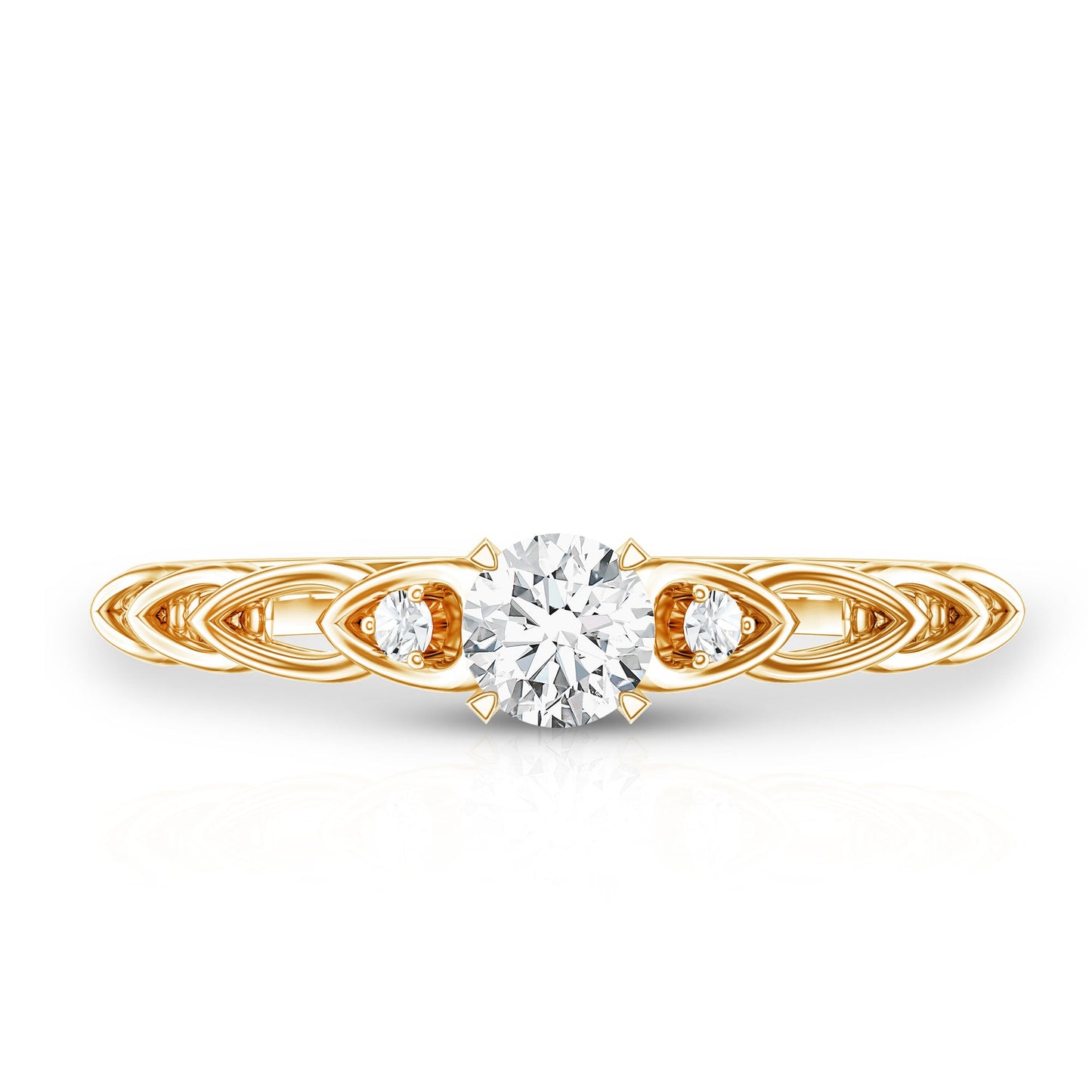 Real Diamond Minimal Promise Ring