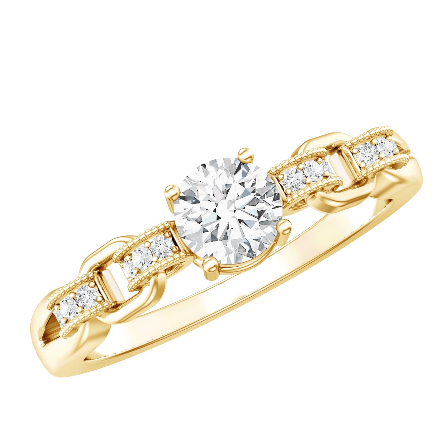 Certified 5 MM Lab Grown Diamond Promise Ring For Her