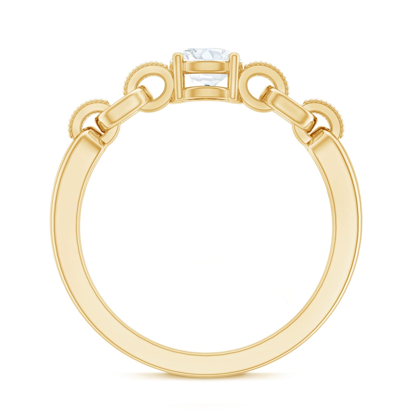 Certified 5 MM Lab Grown Diamond Promise Ring For Her