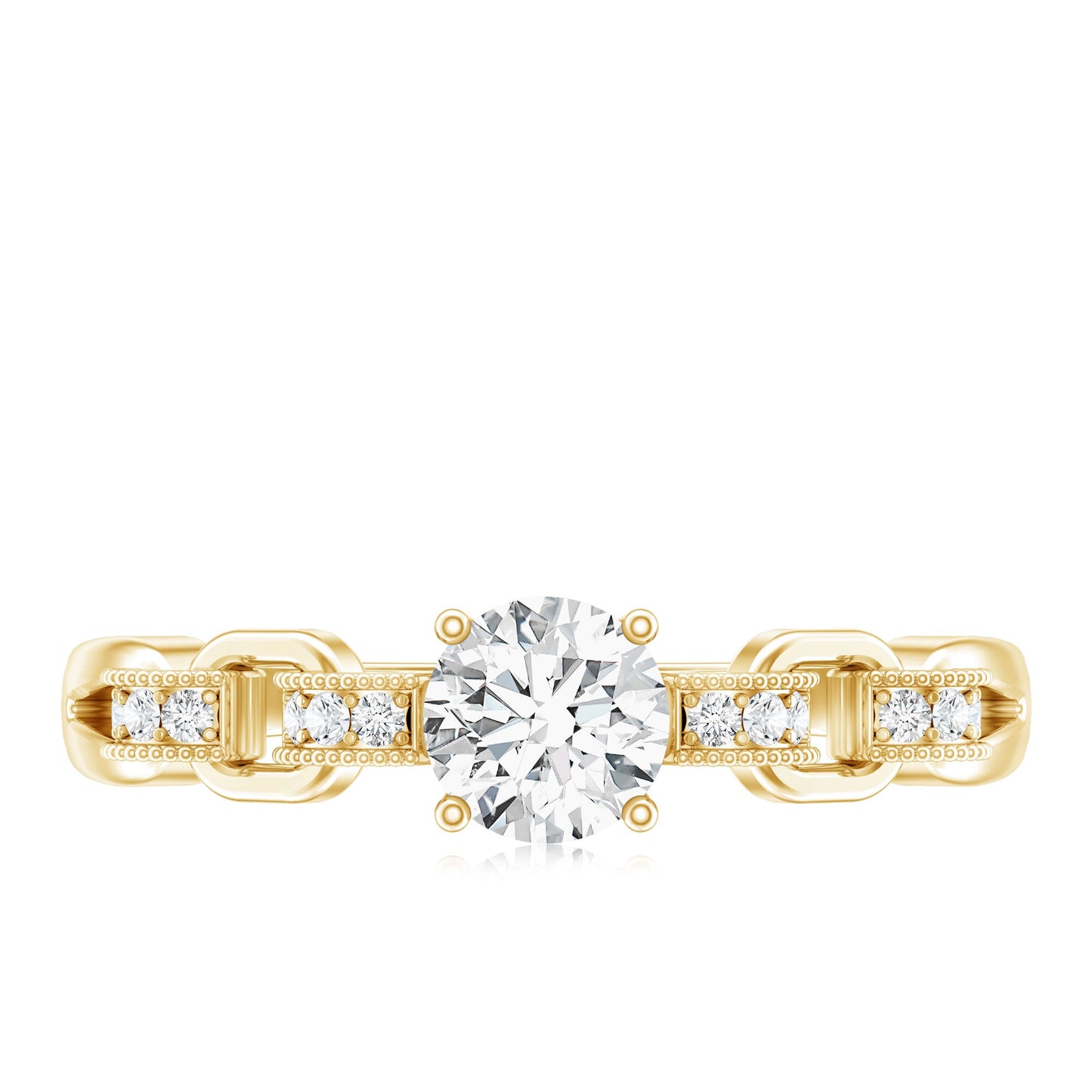 Certified 5 MM Lab Grown Diamond Promise Ring For Her