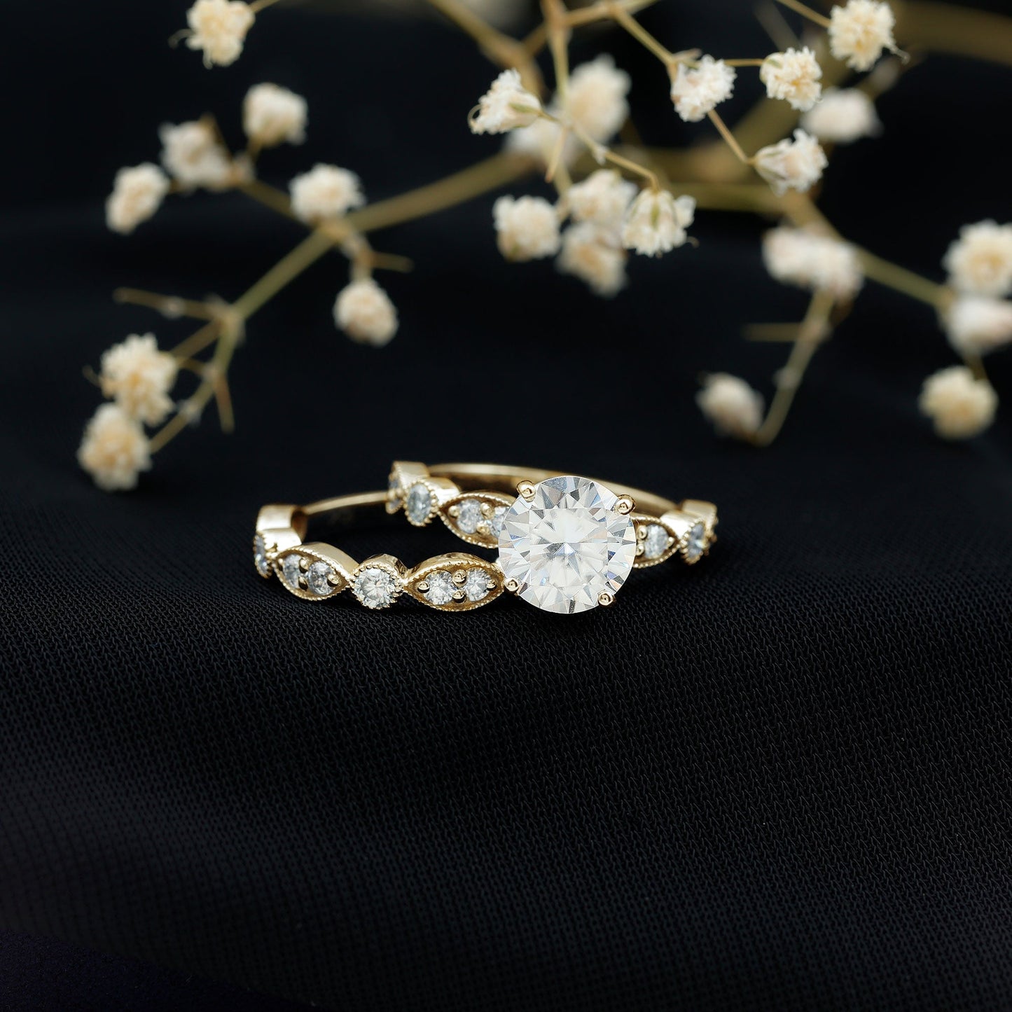 Diamond Designer Marriage Ring Set For Women
