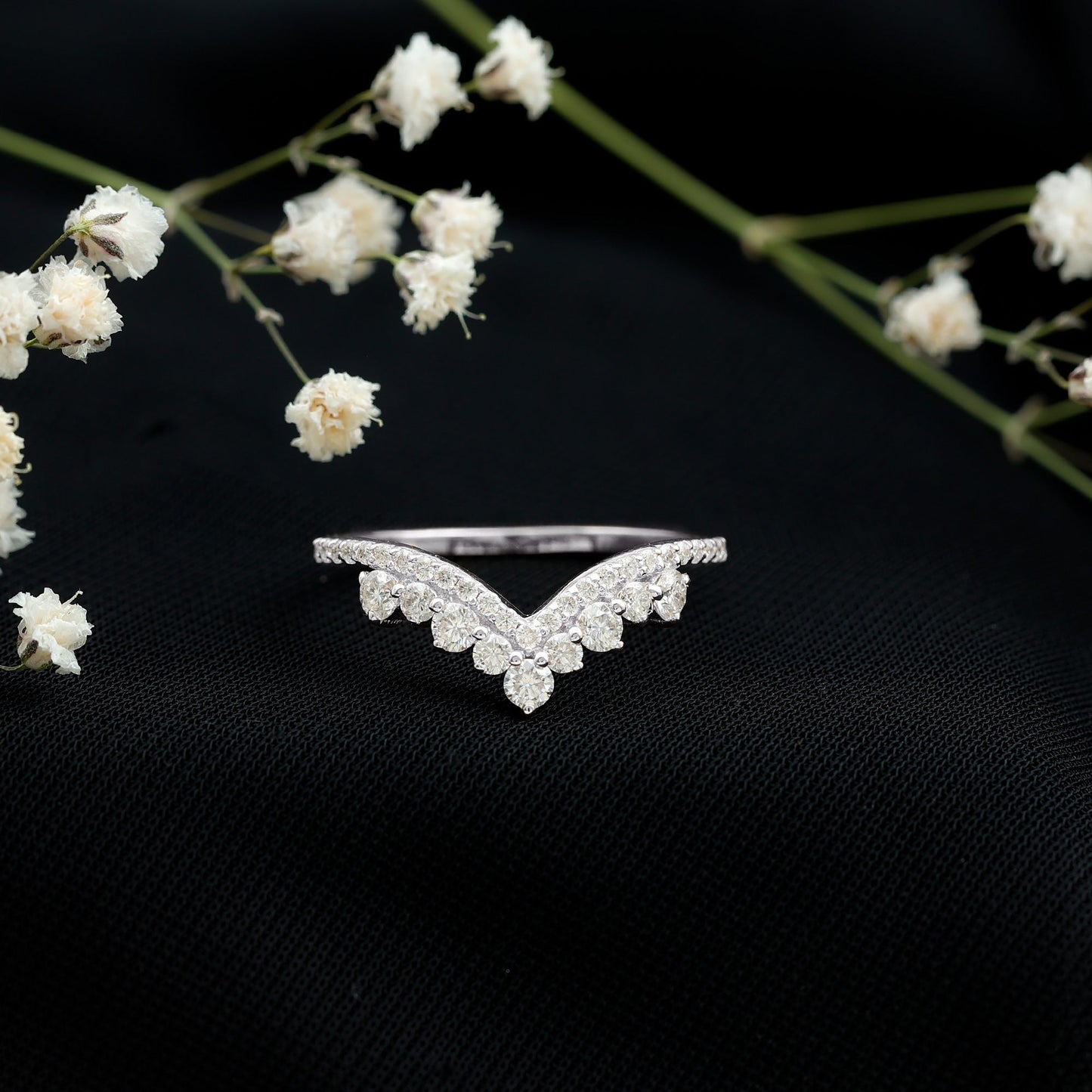 Classic Lab Grown Diamond Engagement Ring Enhancer