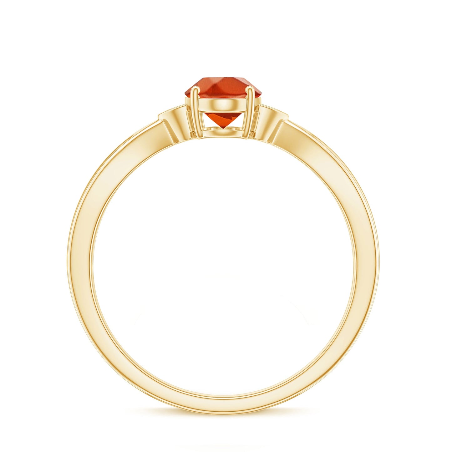 3/4 CT Oval Shape Fire Opal Engagement Ring with Diamond