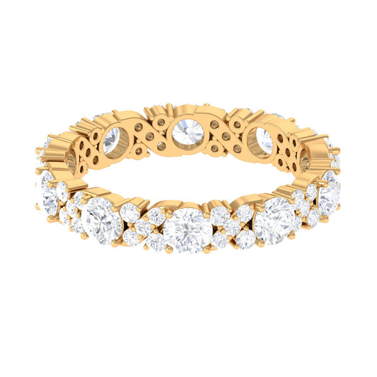 1 CT Elegant Cubic Zirconia Eternity Ring