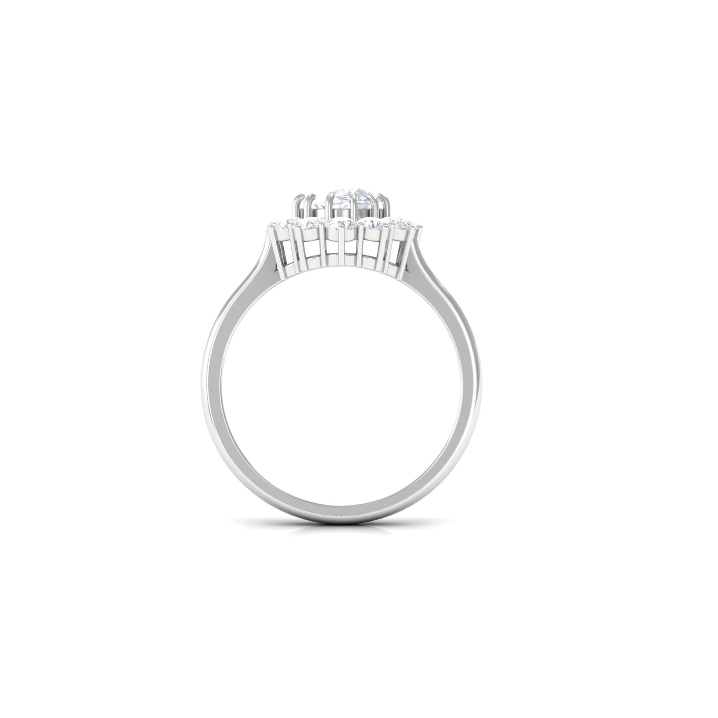 Princess Diana Inspired Simulated Diamond Engagement Ring
