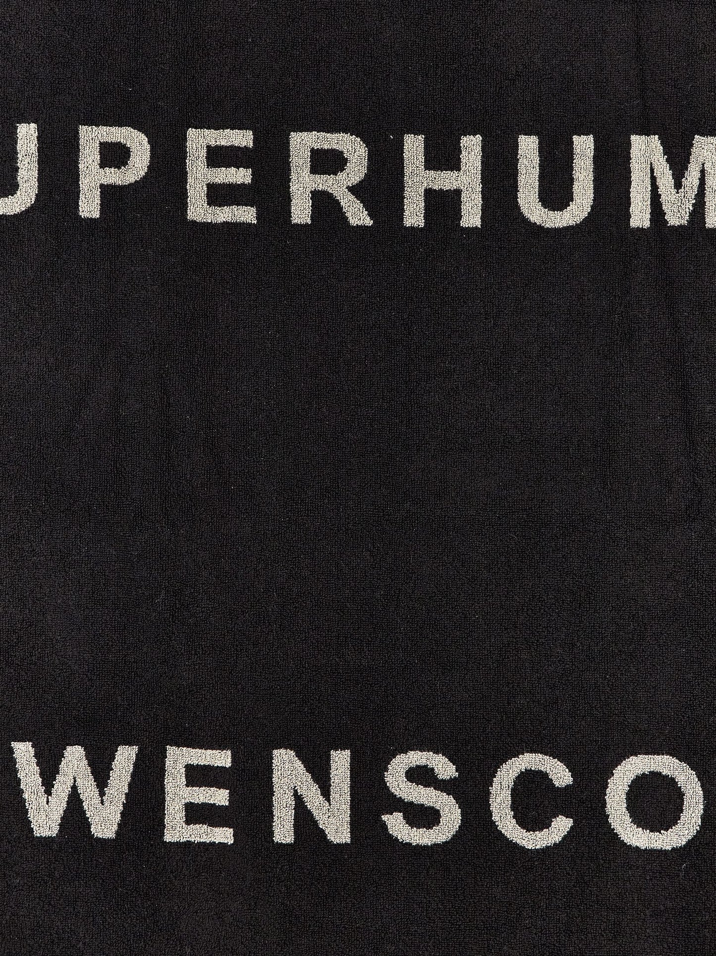 Rick Owens Men Beach Towel Written