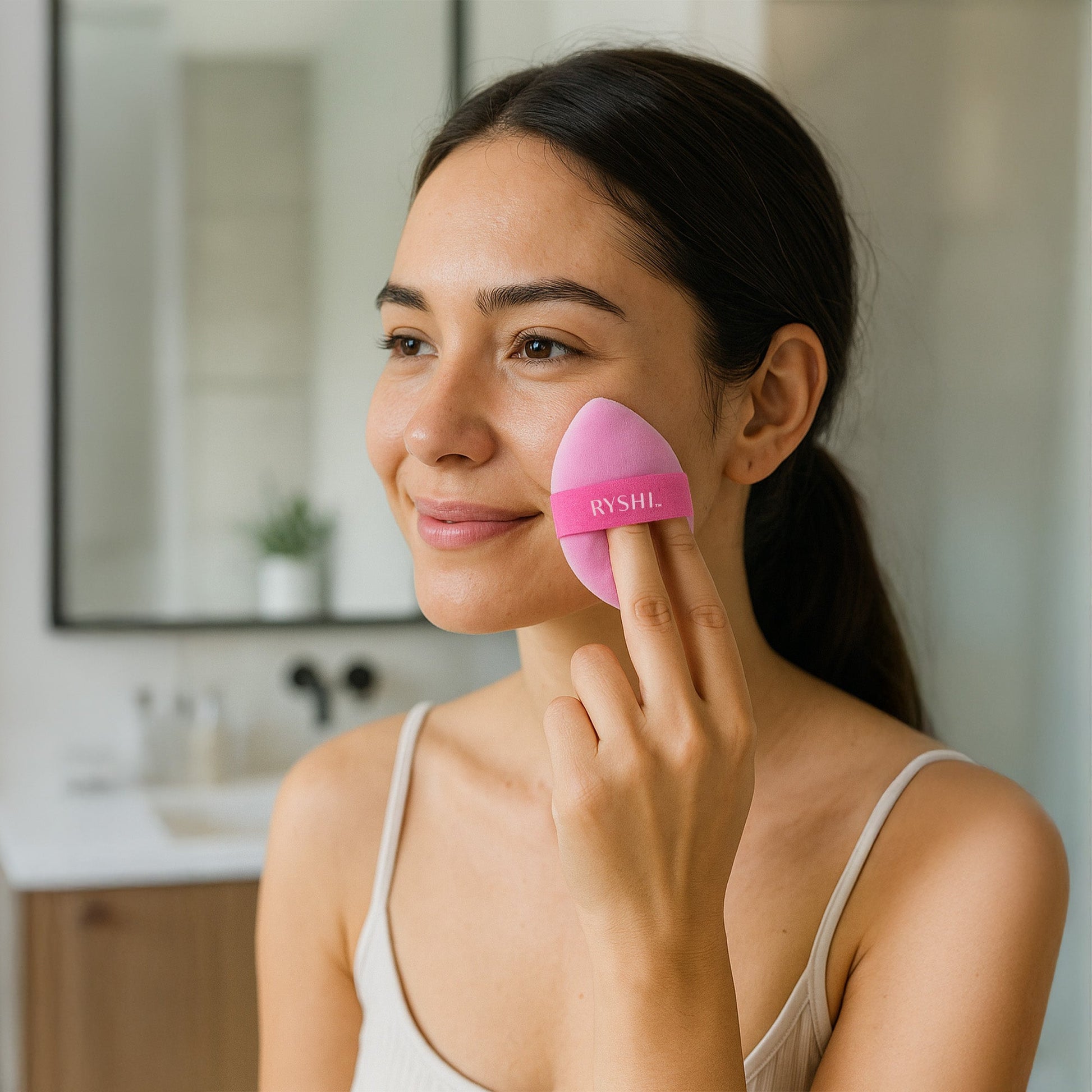 Flawless Finish Makeup Bundle: Finger Beauty Blenders + Reversible Sponge-4