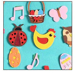 Easter DIY Felt Decoration for Kids
