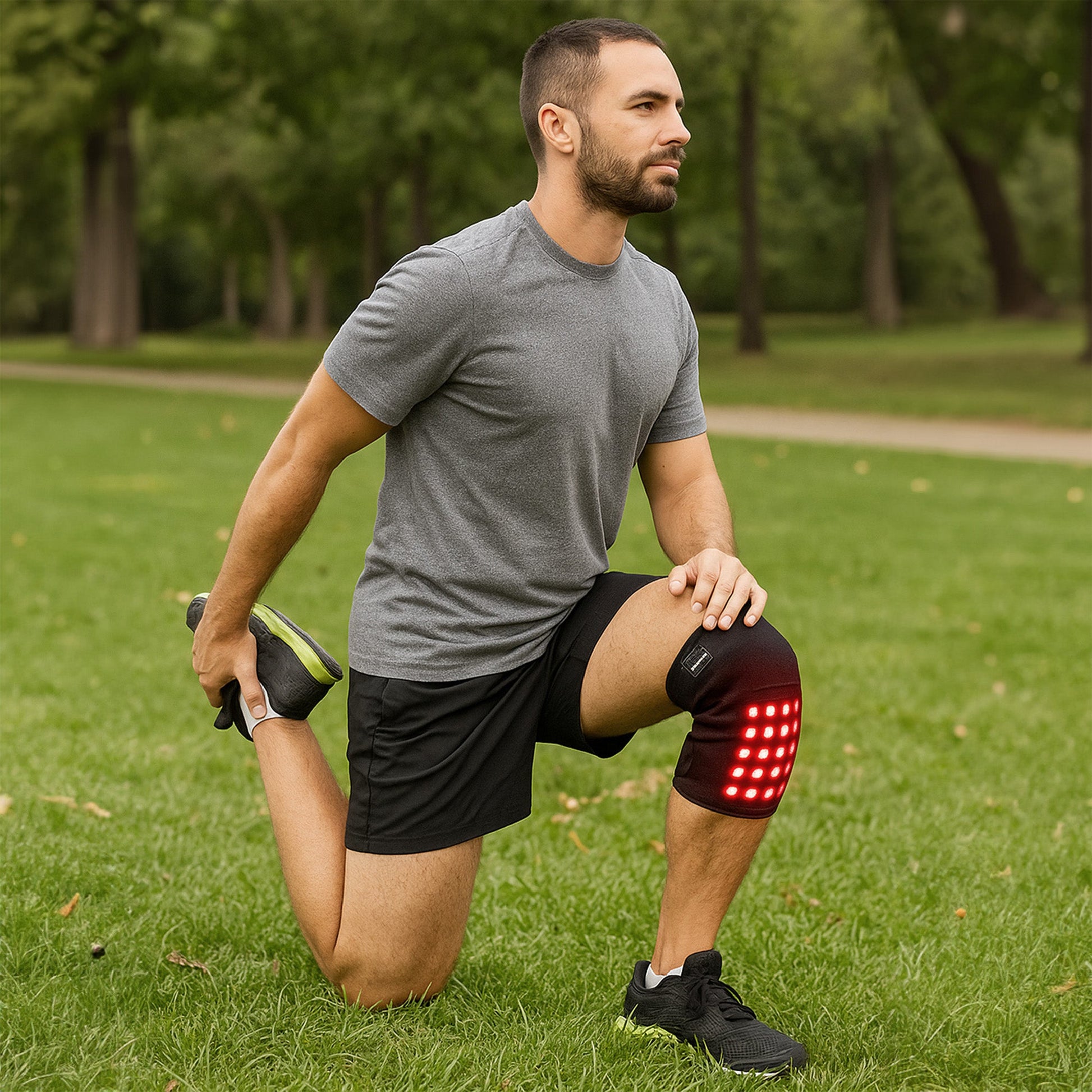 Pursonic Red Light Therapy Knee Pad – Targeted Relief for Knee Pain, Stiffness & Recovery-2