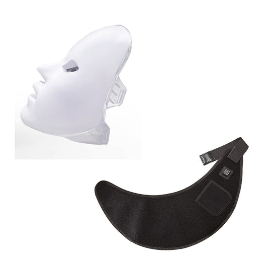 Ultimate Recovery & Radiance: Pursonic Red Light Therapy Neck Wrap & 7-in-1 LED Face Mask-0