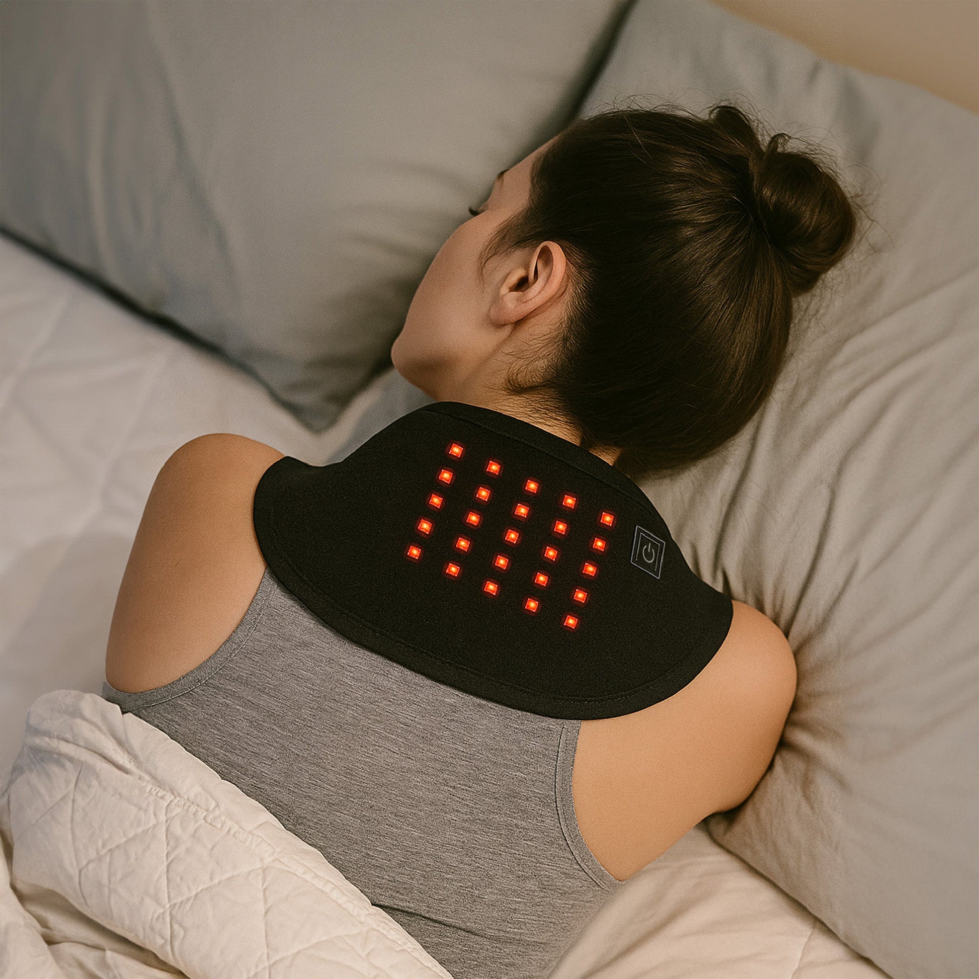 Ultimate Recovery & Radiance: Pursonic Red Light Therapy Neck Wrap & 7-in-1 LED Face Mask-2