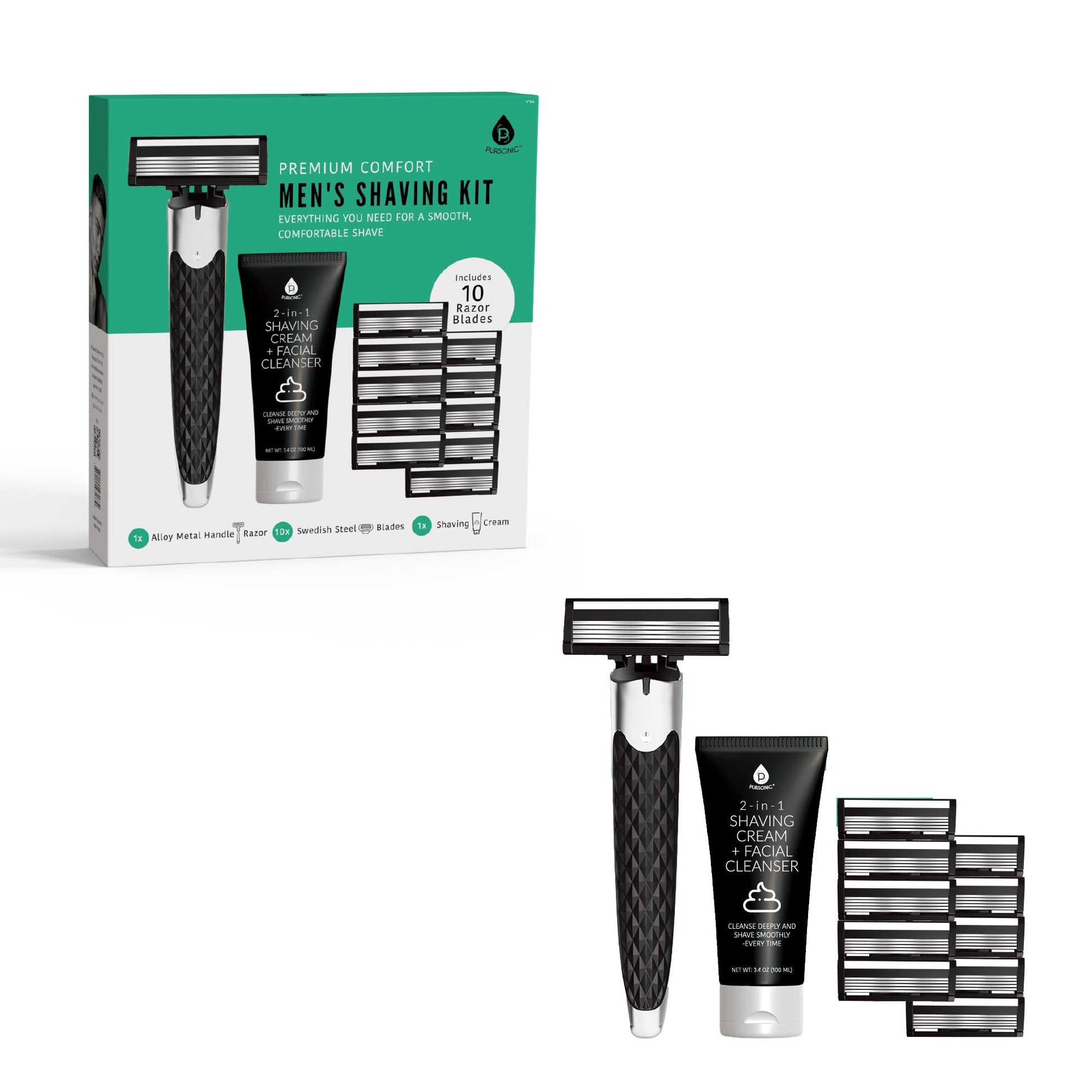 Premium Comfort Men’s Shaving Kit – Complete Grooming Essentials-0
