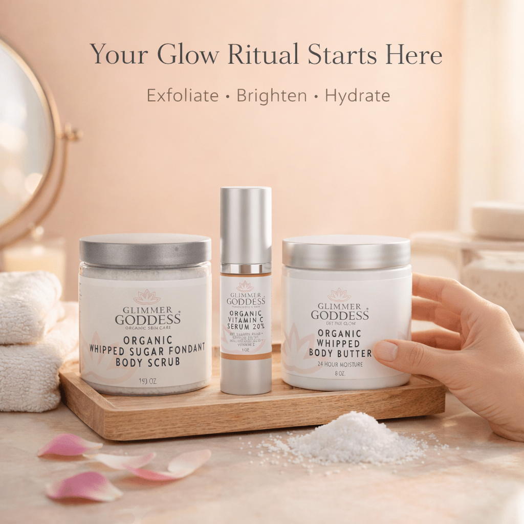 Radiance Glow Organic Skincare Gift Set – Exfoliate, Brighten & Hydrate Naturally