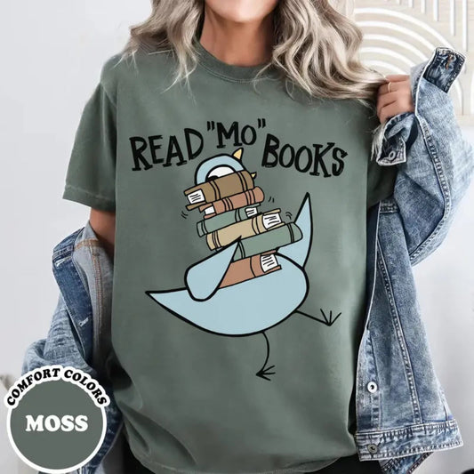 "Read Children's Books" Teacher T-Shirt - Comfort Colors Read Shirt, Back to School Apparel