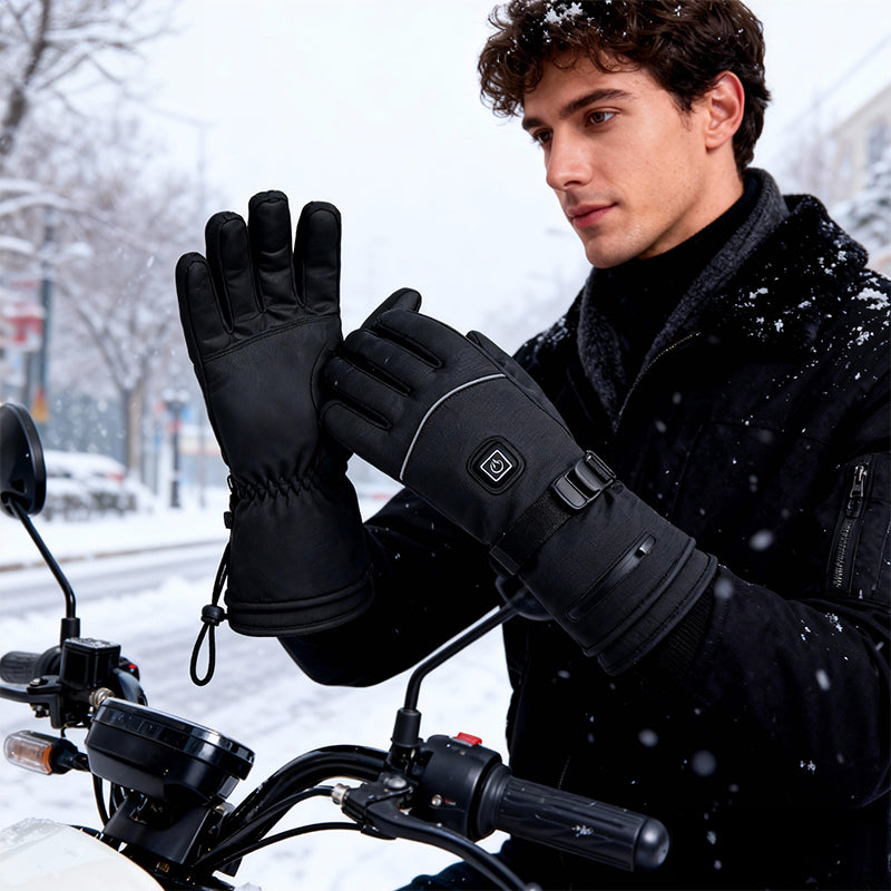 Snow gloves for winter heated electronic gloves 
