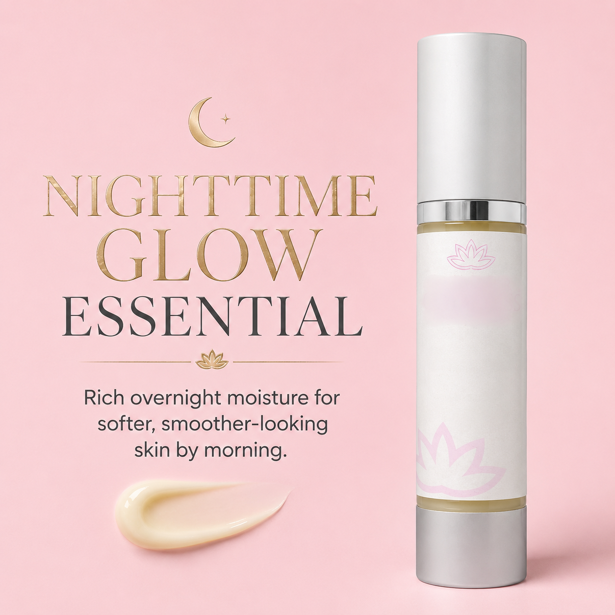 Organic Vitamin A Microcaps Night Cream – Brightening Anti-Aging Treatment