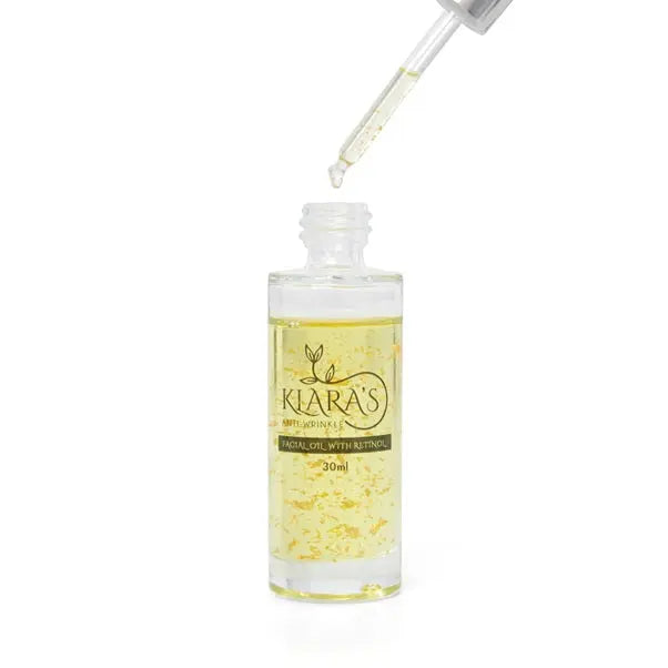Retinol Boost Facial Oil with 24K Gold Flakes-2