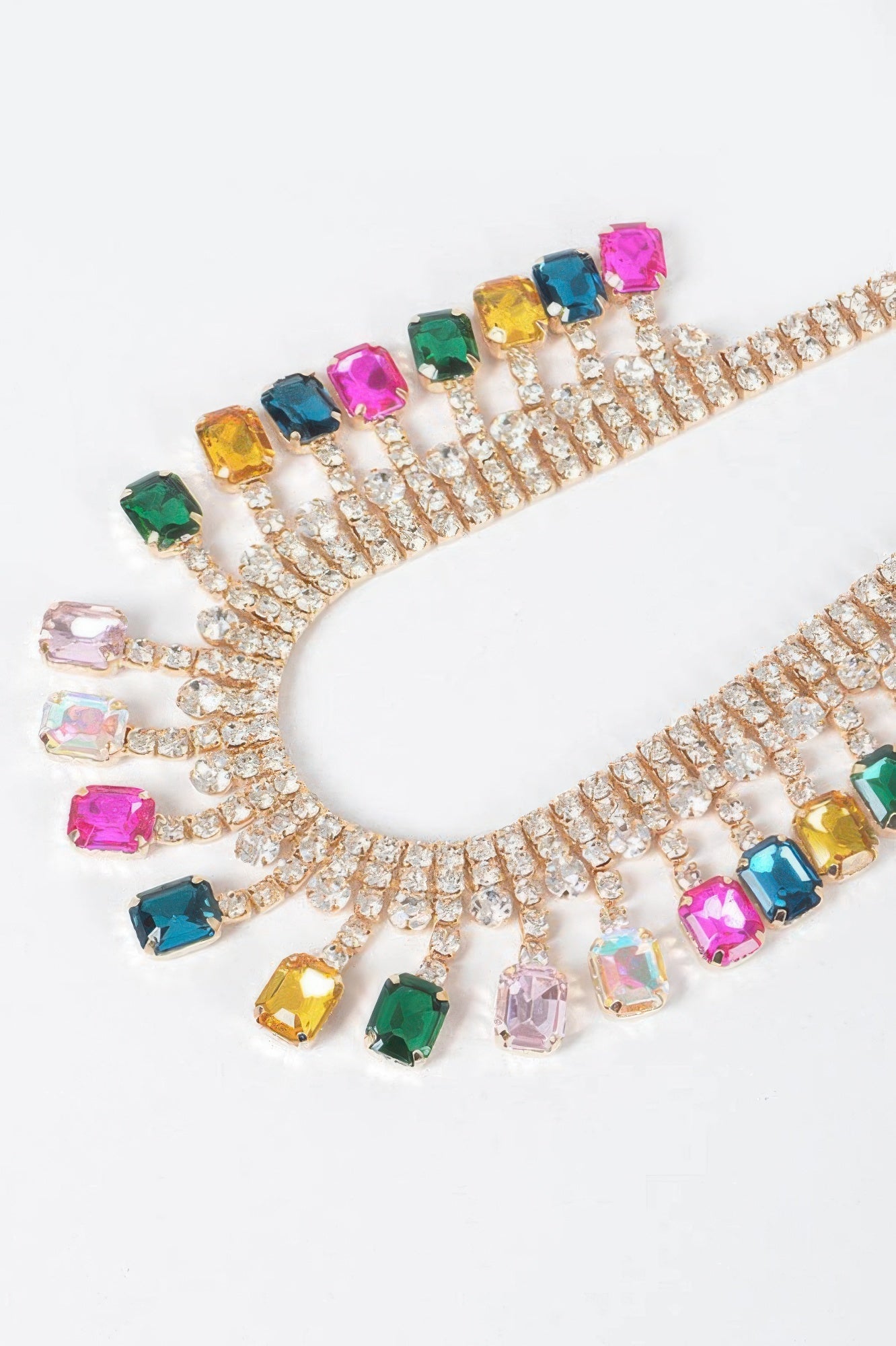Rhinestone Choker Necklace | Glamorous BYMANYC ® New York-3