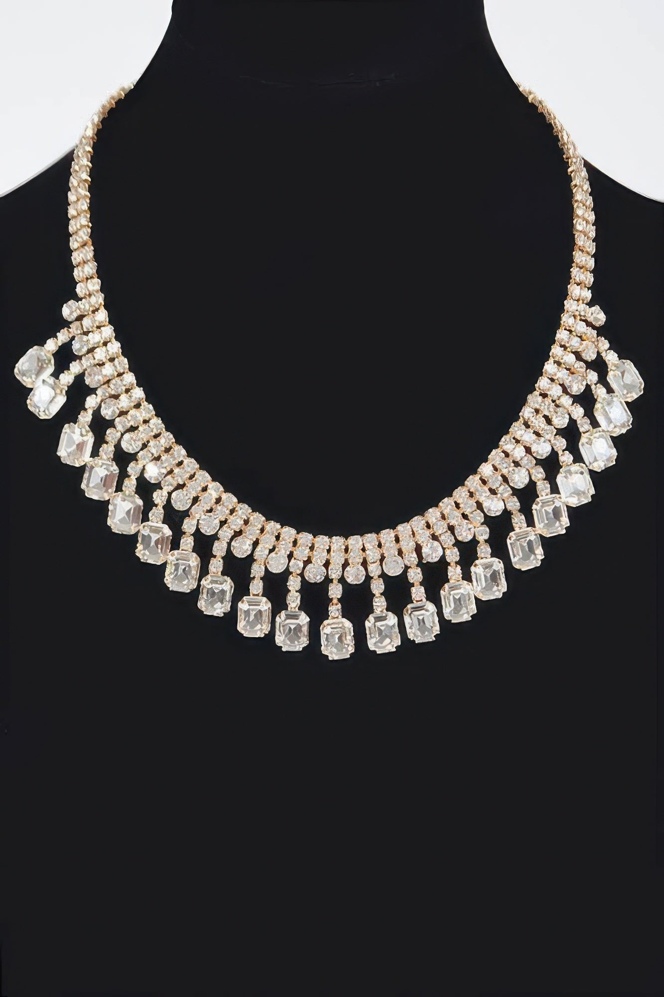 Rhinestone Choker Necklace | Glamorous BYMANYC ® New York-4
