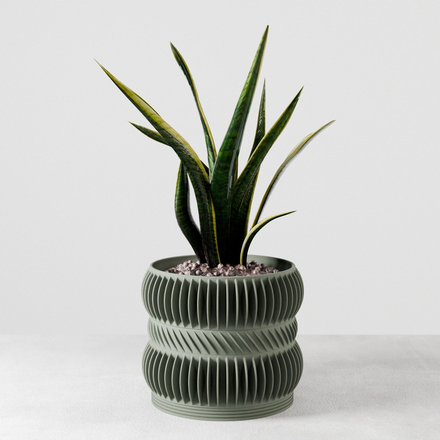 Ribbed Planter